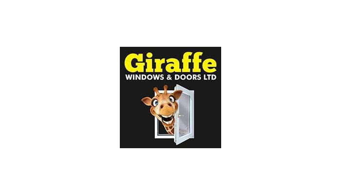 Giraffe Windows and Doors Rectangle Logo